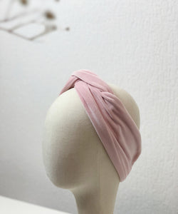 YFS | HAARBANDEAU VELVET - BABY PINK