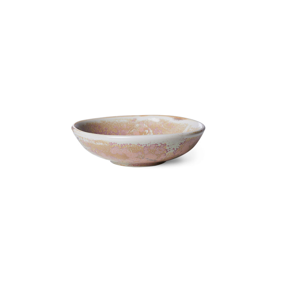 HKliving | CHEF CERAMICS: SMALL DISH - RUSTIC PINK