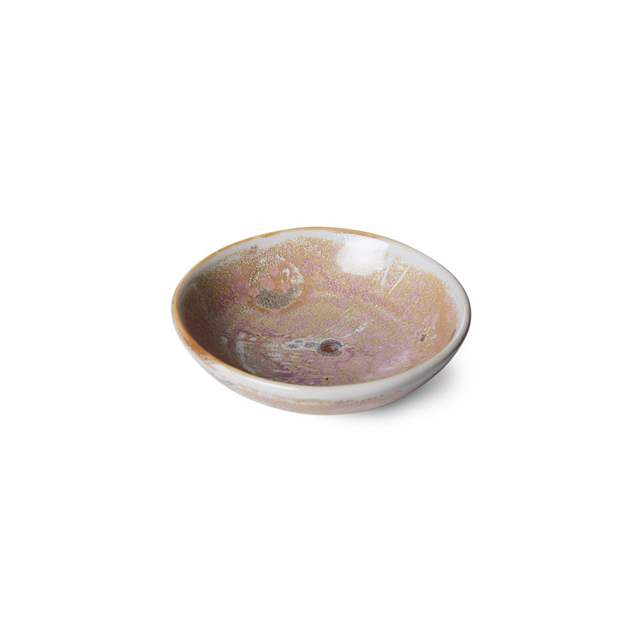 HKliving | CHEF CERAMICS: SMALL DISH - RUSTIC PINK