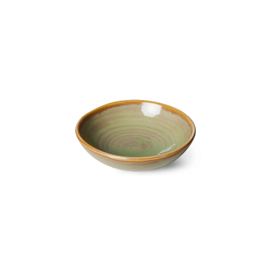 HKliving | CHEF CERAMICS: SMALL DISH - MOSS GREEN