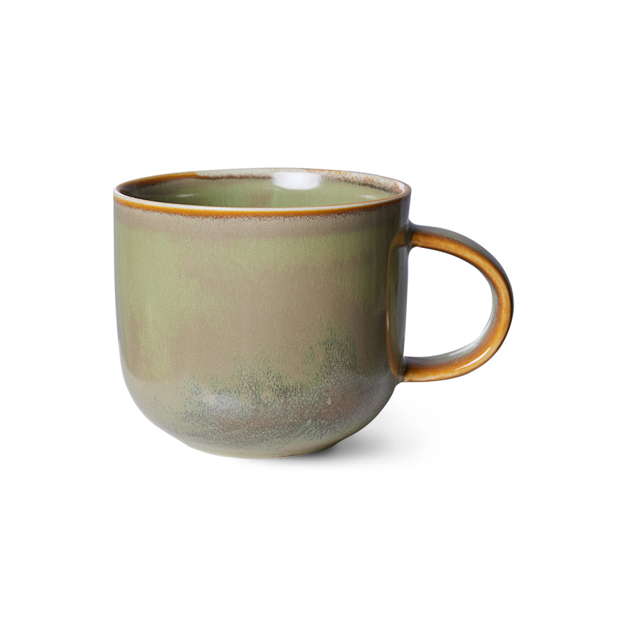 HKliving | CHEF CERAMICS: MUG - MOSS GREEN