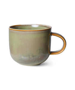 HKliving | CHEF CERAMICS: MUG - MOSS GREEN