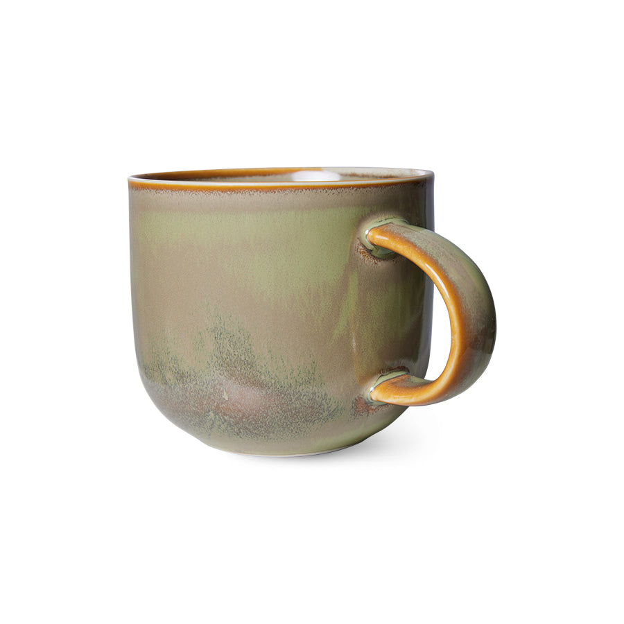 HKliving | CHEF CERAMICS: MUG - MOSS GREEN