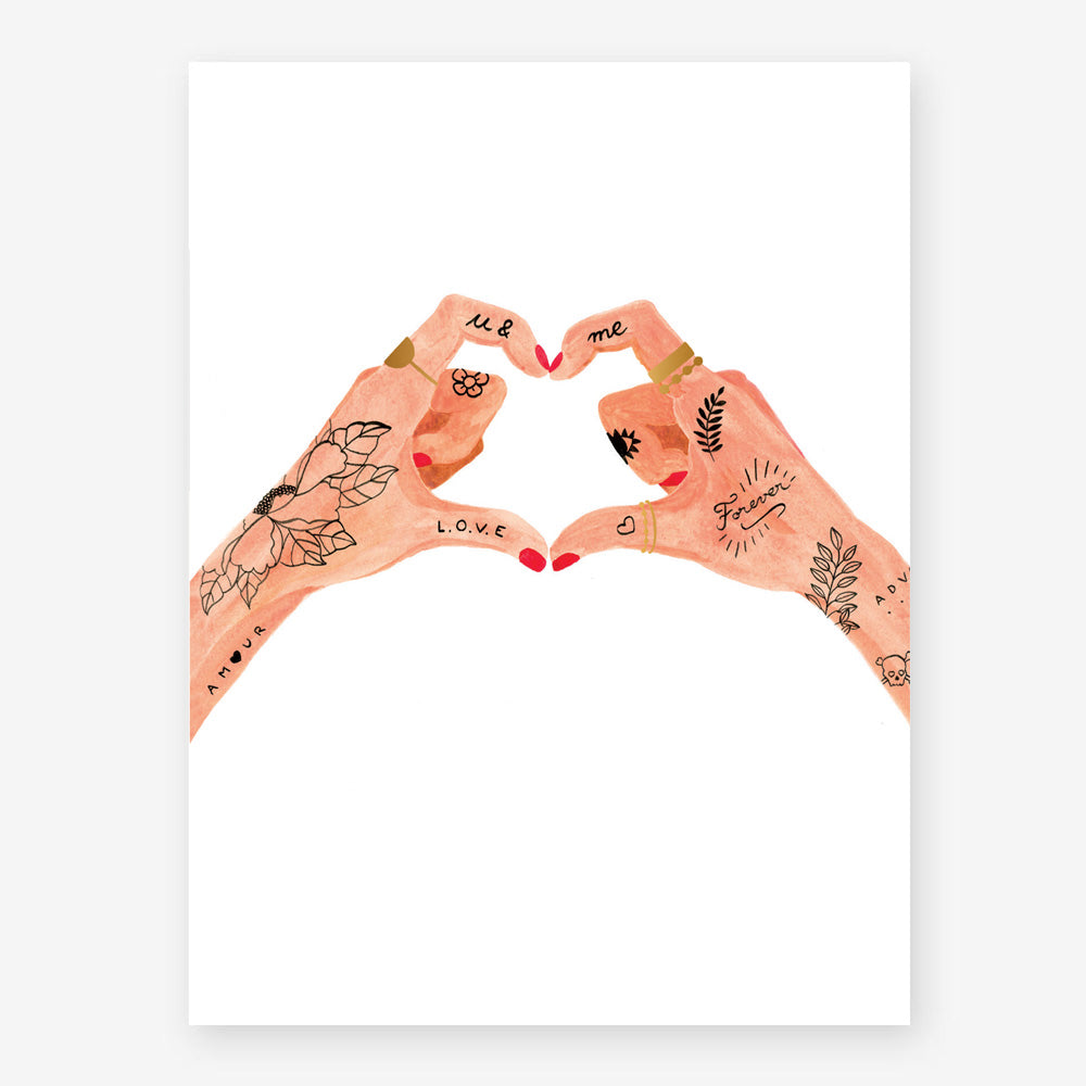 ATWTS | POSTER - HANDS OF LOVE
