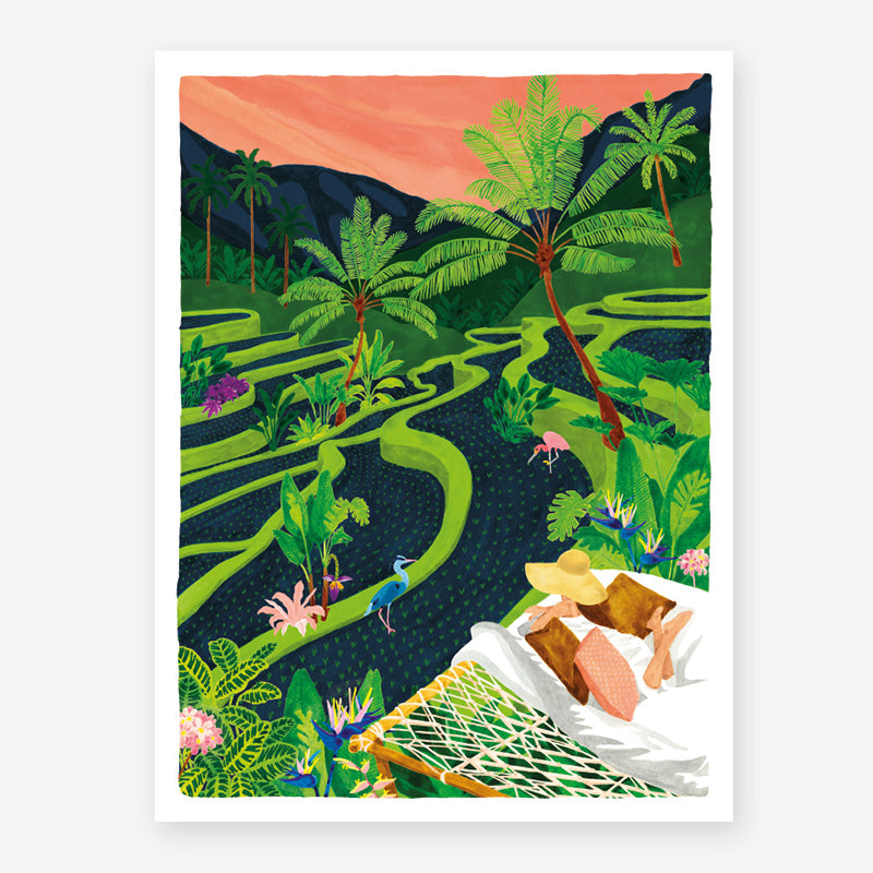 ATWTS | POSTER - BALI WITH A VIEW