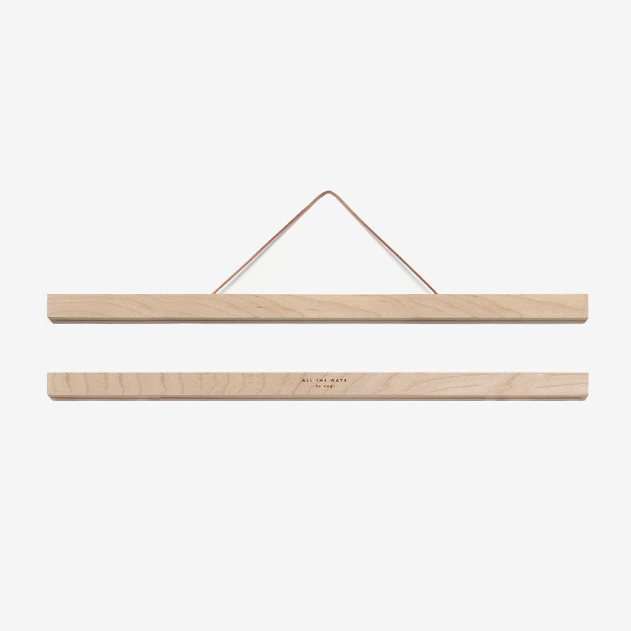 ATWTS | WOODEN MAGNETIC HANGER - LARGE