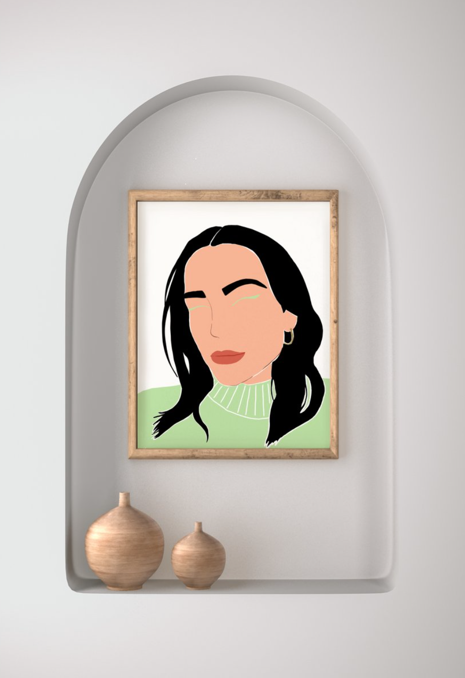 ANNE MIEGIELSEN | POSTER SMALL - FACE 03