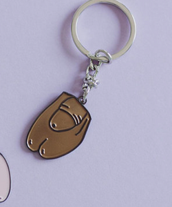 EAT MIELIES | KEYRING WILLIE - BROWN