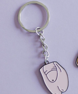 EAT MIELIES | KEYRING WILLIE - PINK