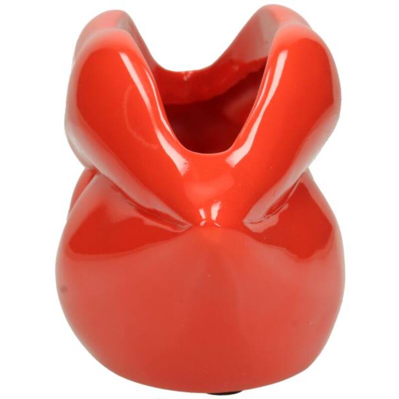 LIPS PLANTER - RED