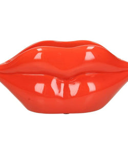 LIPS PLANTER - RED