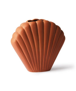 HKliving | SHELL VASE BROWN - MEDIUM - Bob & Bill