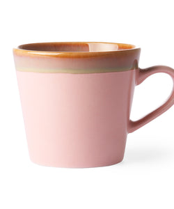 HKliving | 70'S CAPPUCCINO MUG - PINK