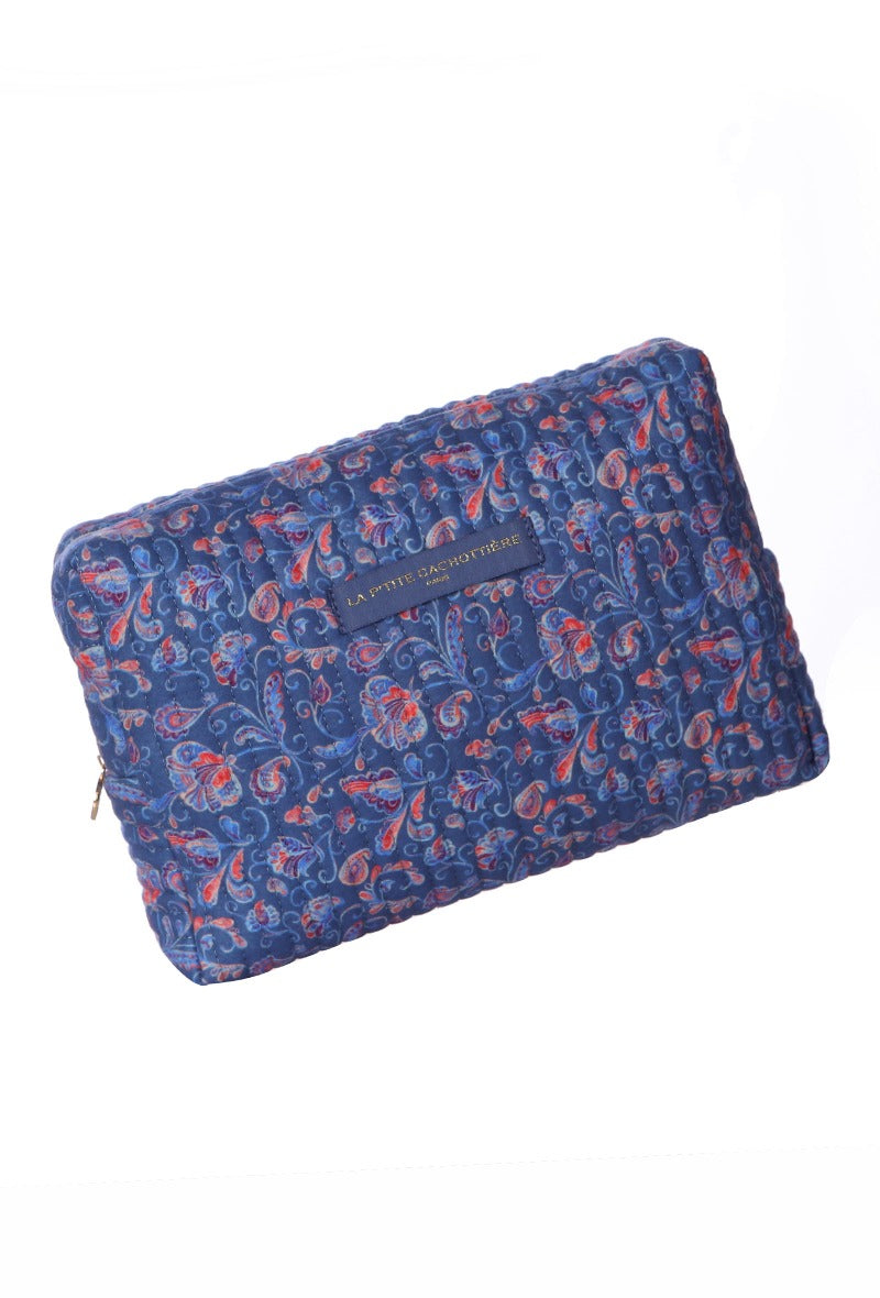 PADDED POUCH - BLUE